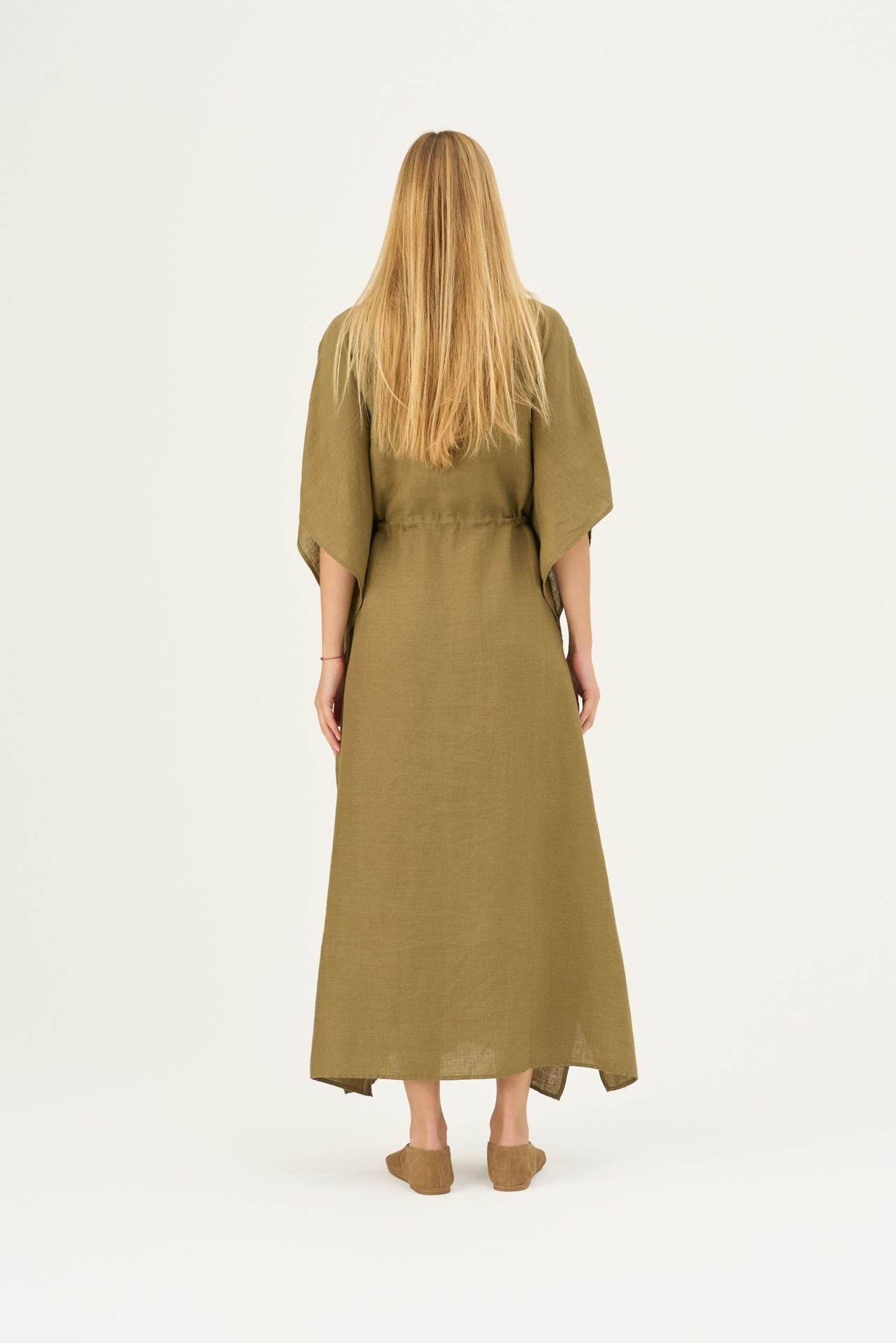 Sol Dress - Olive Khaki