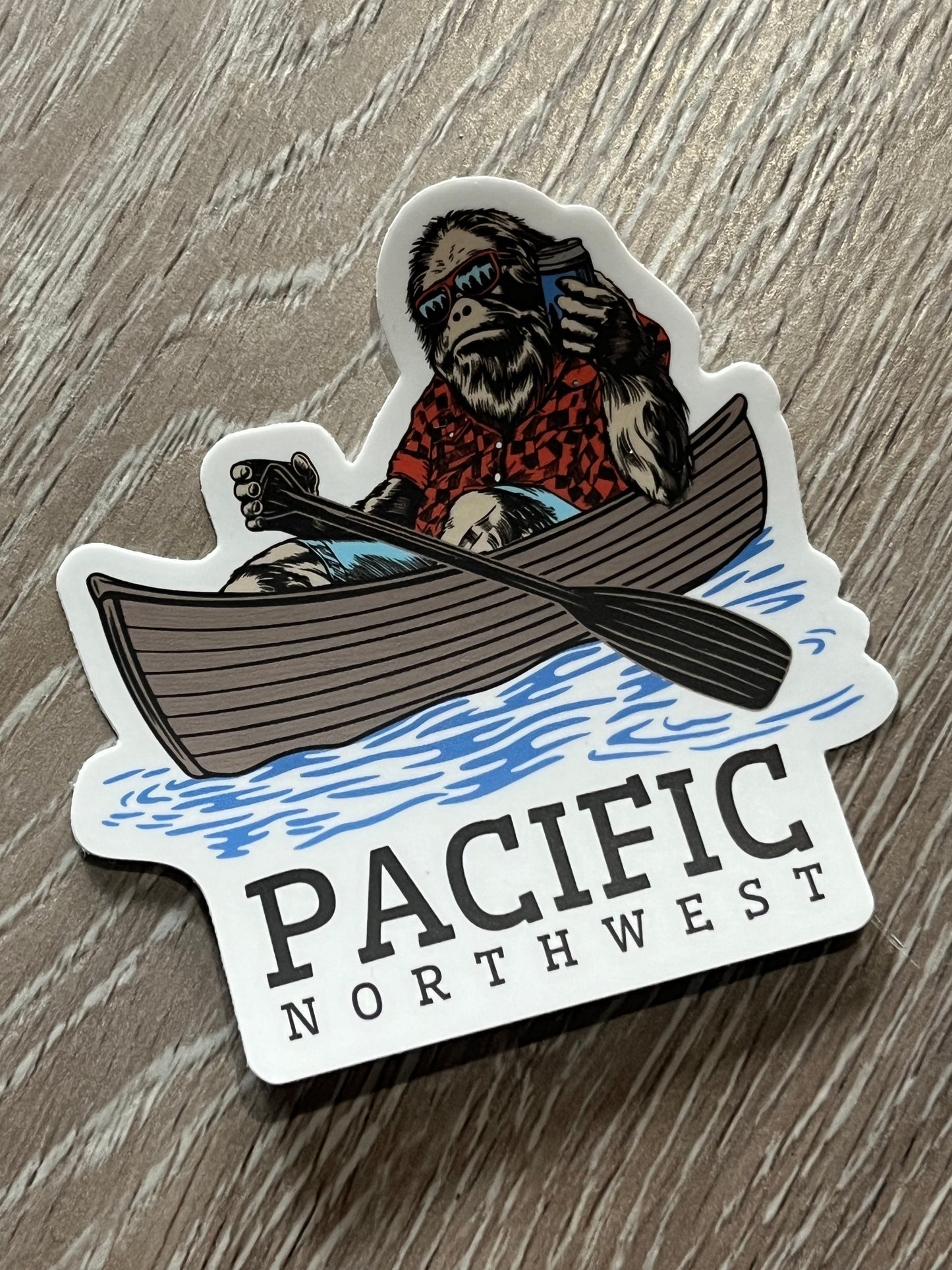Sasquatch Sippin' Sticker