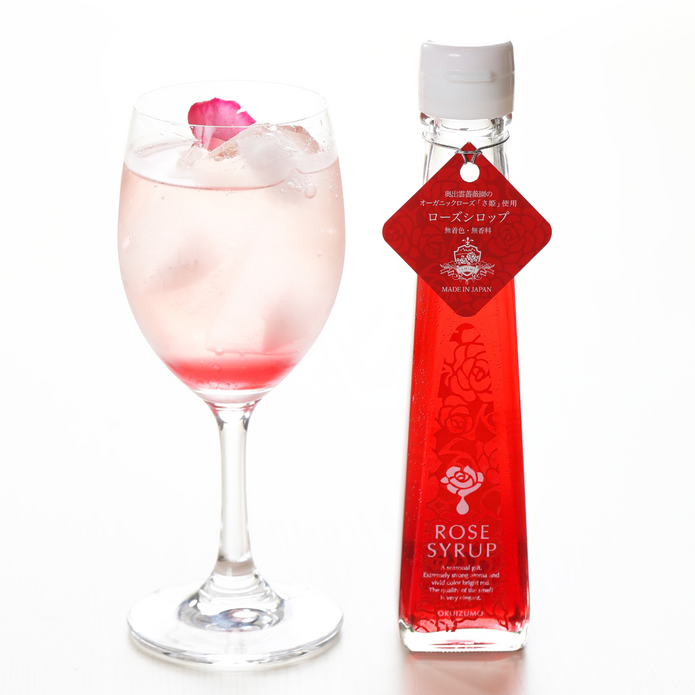Japanese Rose Syrup, 4 Floz