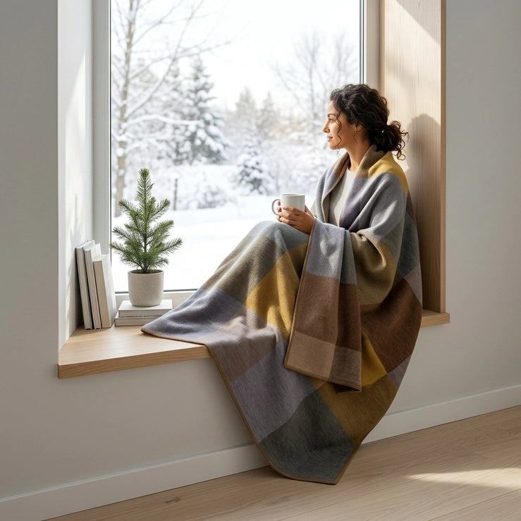Alpaca Throw, Timberline