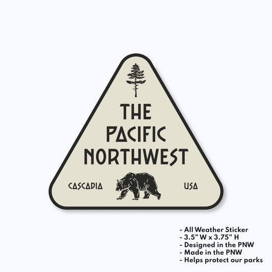 PNW Cascadia Sticker