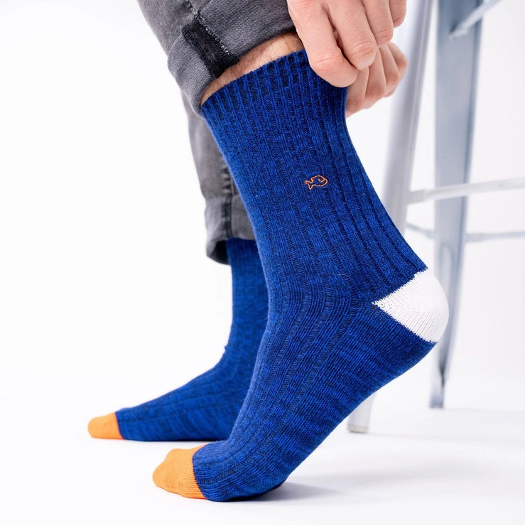 Thick Cotton Socks, Oceanic