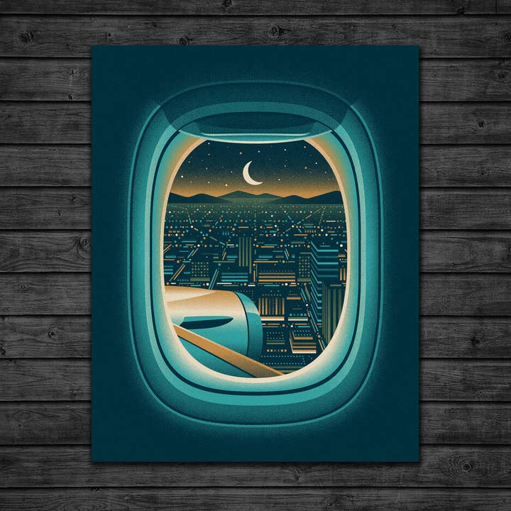 Mainland, 11" X 14" Print