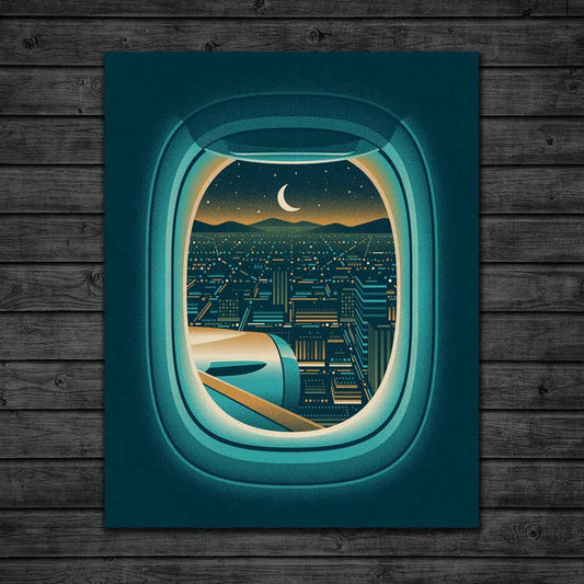 Mainland, 11" X 14" Print