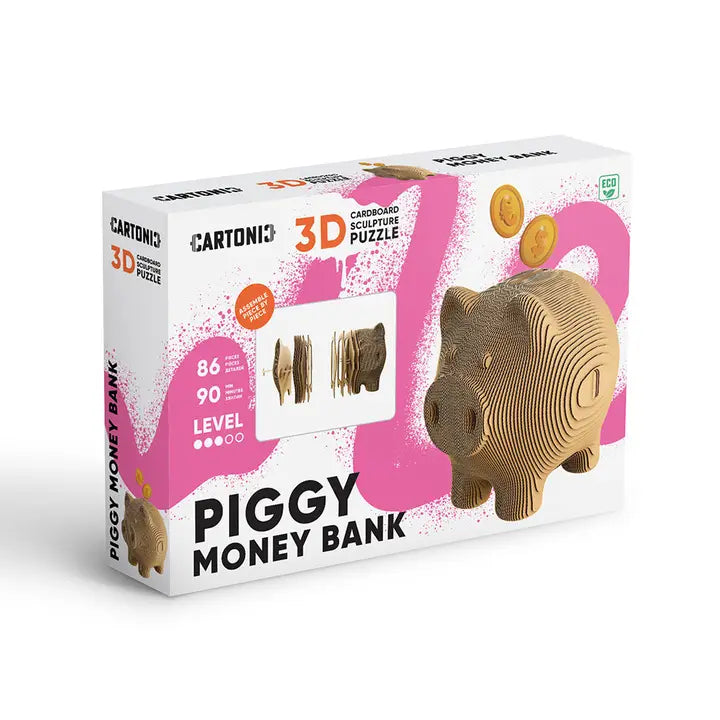 3D Puzzle, Piggy Money Bank