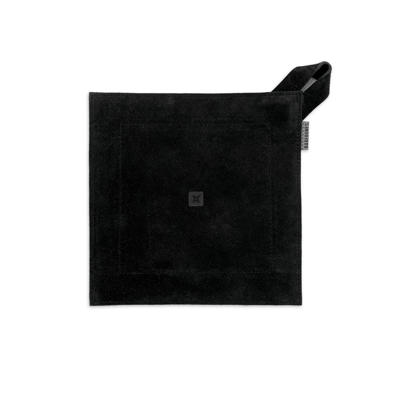 Suede Hot Pads - Black