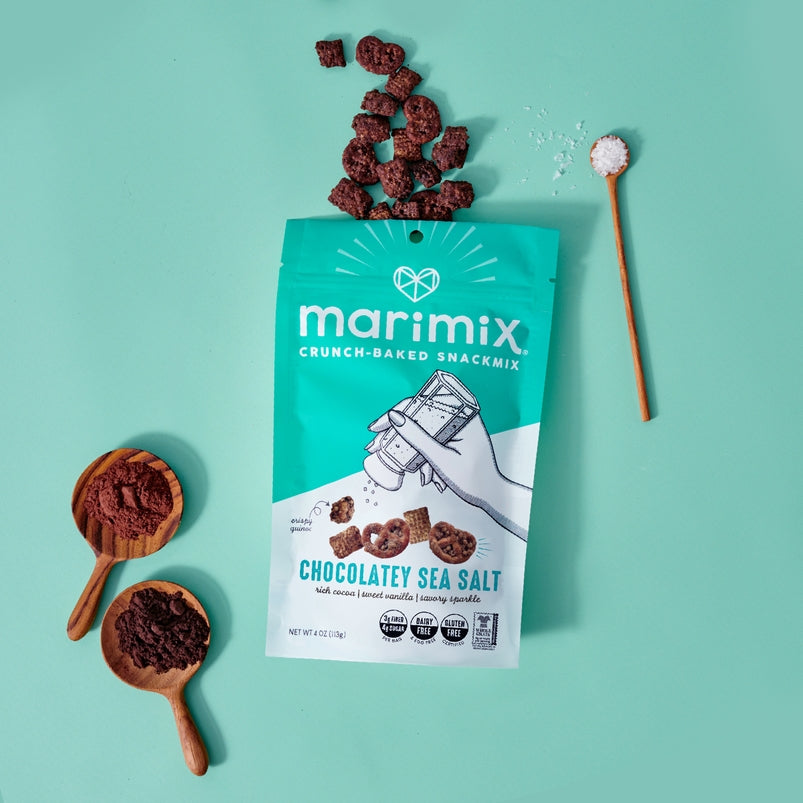 Crunch-Baked Snackmix, Chocolatey Sea Salt