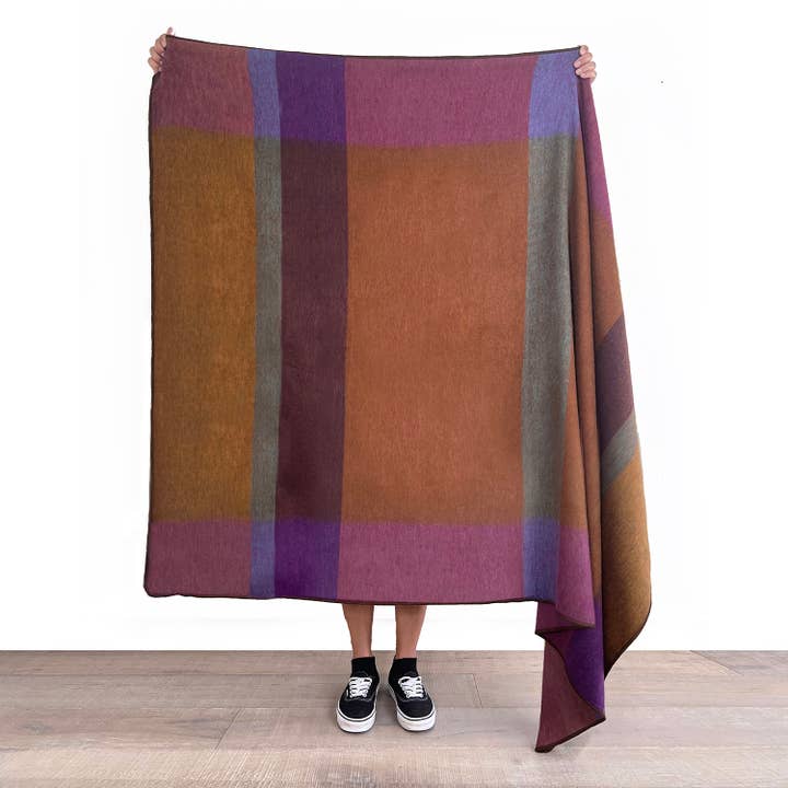 Alpaca Throw, Kaleidoscope