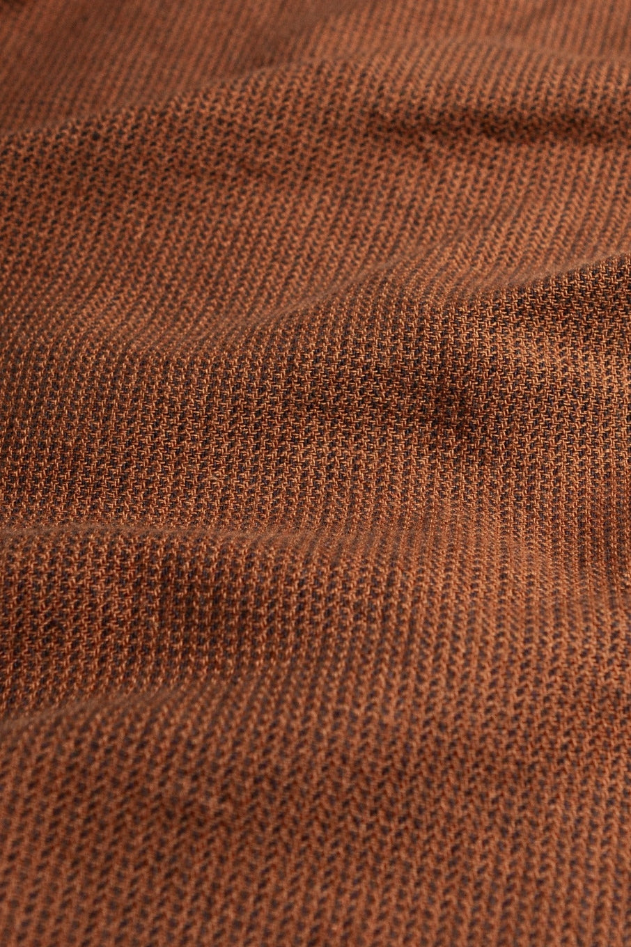 Jude Shirt in Russet Chevron