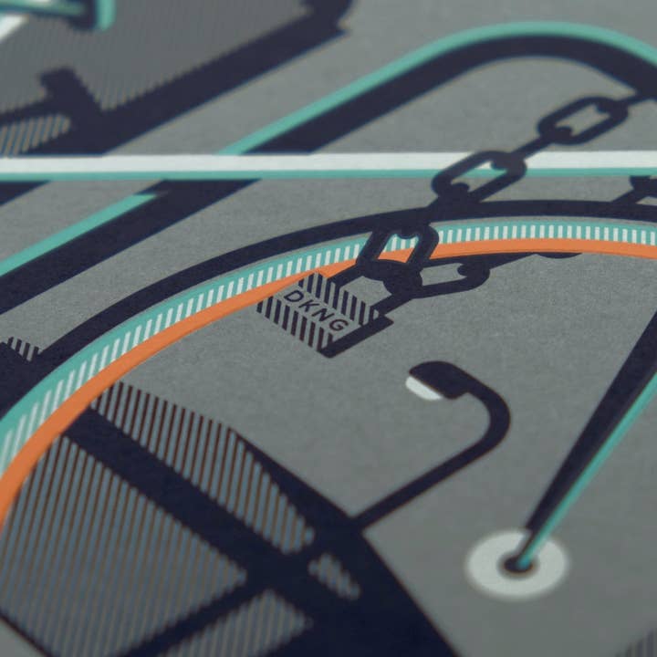 Downtown, 20" X 16" Print