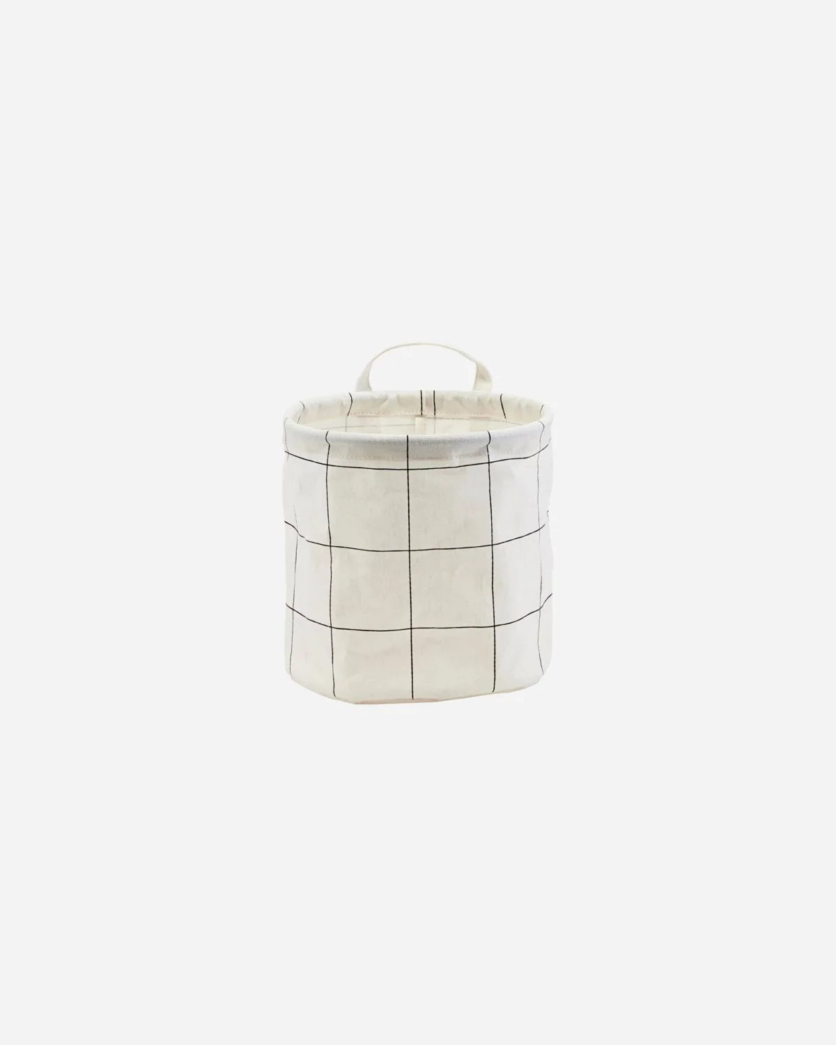 Black/White Storage Bin