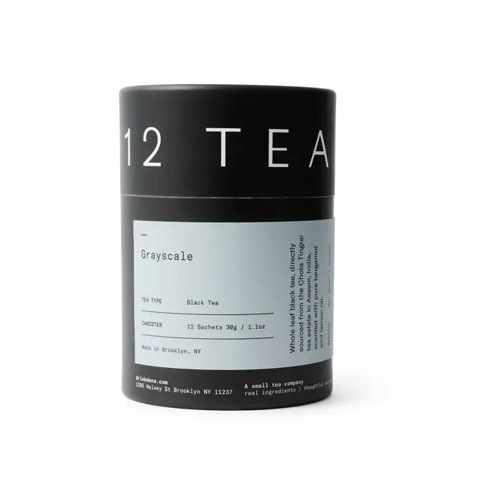 Grayscale Black Tea