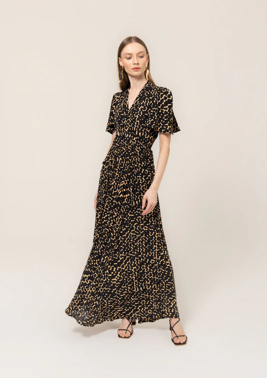 La Vie En Rose Dress - Sand Strata