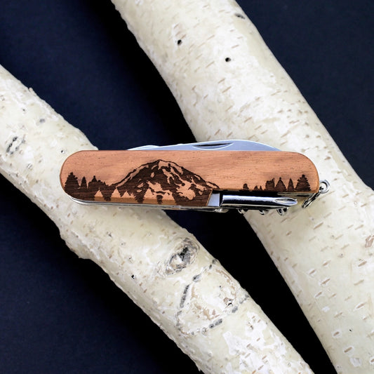 7-Tool Pocket Knife, Mt. Rainier