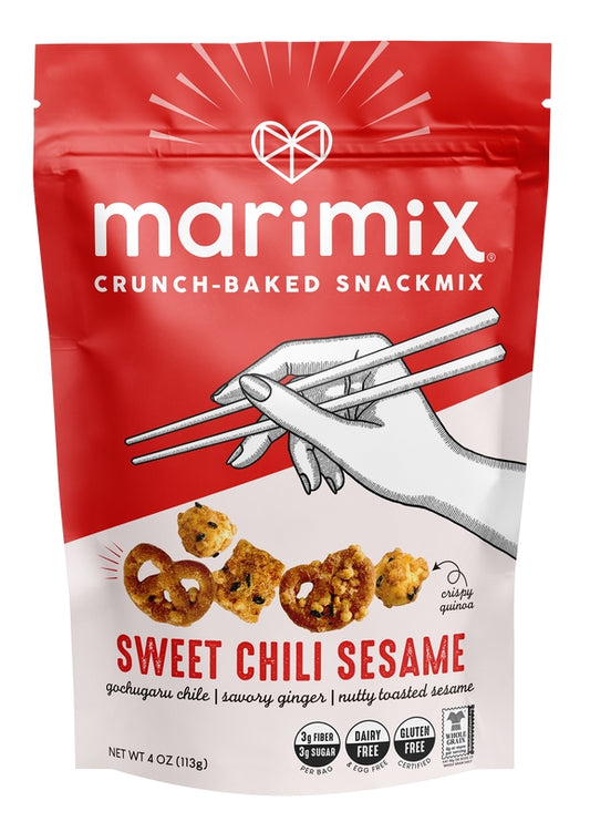 Crunch-Baked Snackmix, Sweet Chili Sesame
