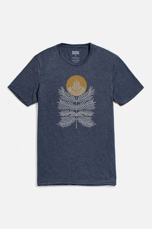 Peace in Plants Tee / Navy