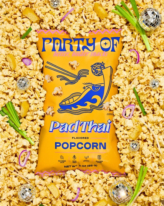 Vegan Pad Thai Flavored Popcorn, 3 oz