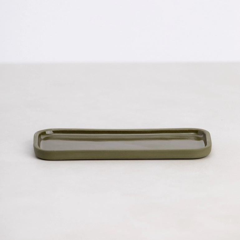 Handmade Tray - Moss