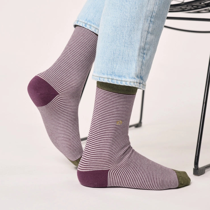 Striped Socks Pomerol