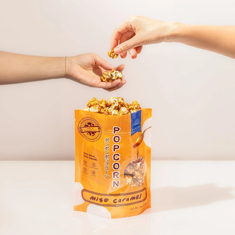 Miso Caramel Popcorn