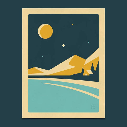 Horizons: Mountains, 11" x 14" Print