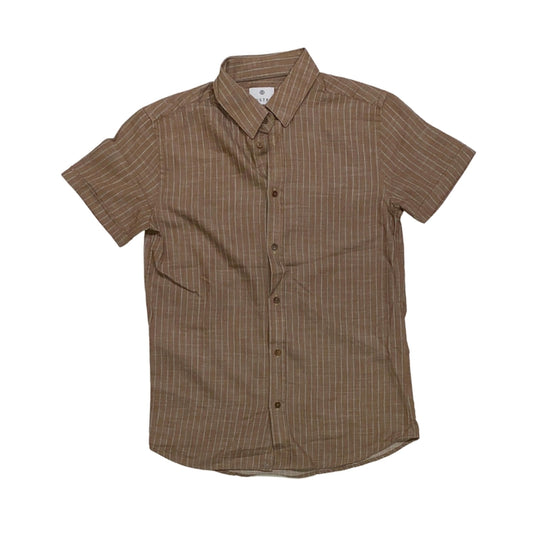 Willow Brown Short Sleeve Cotton Shirt