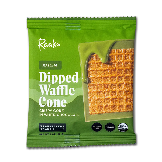 Dipped Waffle Cone Bar, Matcha
