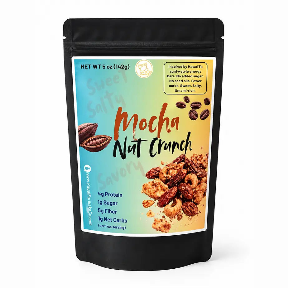 Mocha Furikake Nut Crunch