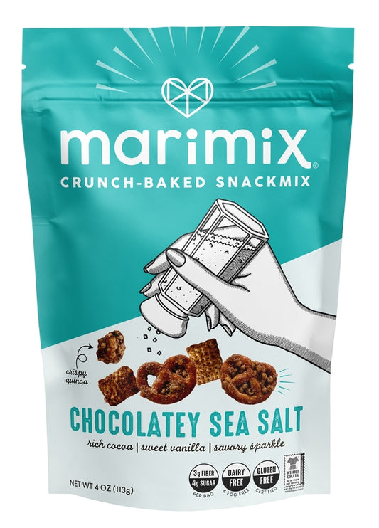 Crunch-Baked Snackmix, Chocolatey Sea Salt