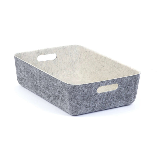 Restak Recycled Felt Storage Medium Short Bin