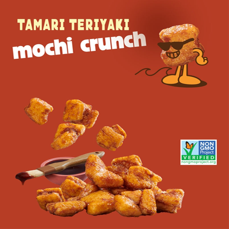 Mochi Crunch Snack Bites, Tamari Teriyaki
