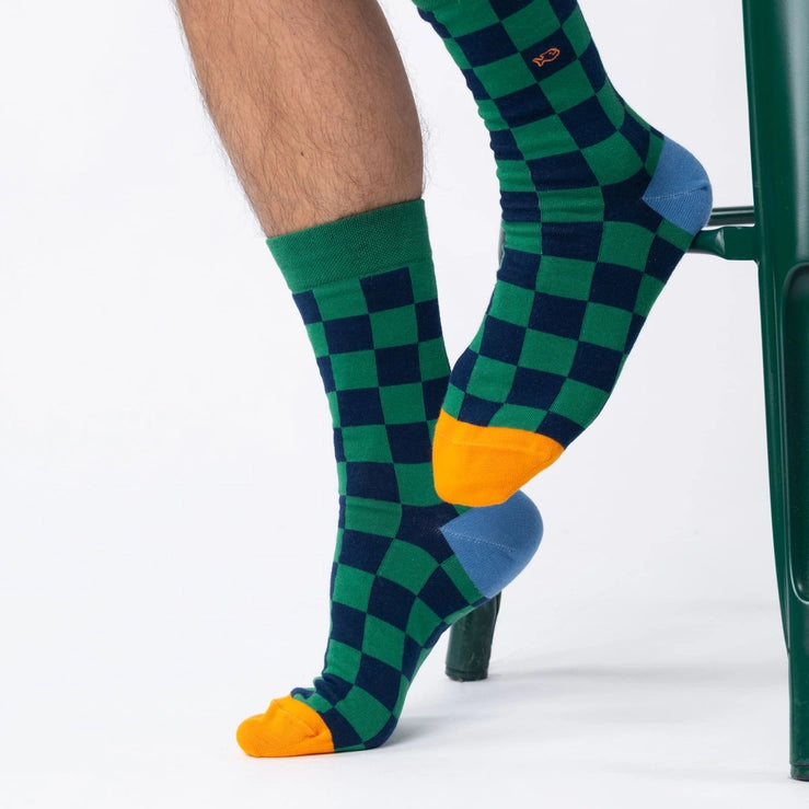 Checkered Socks Baku