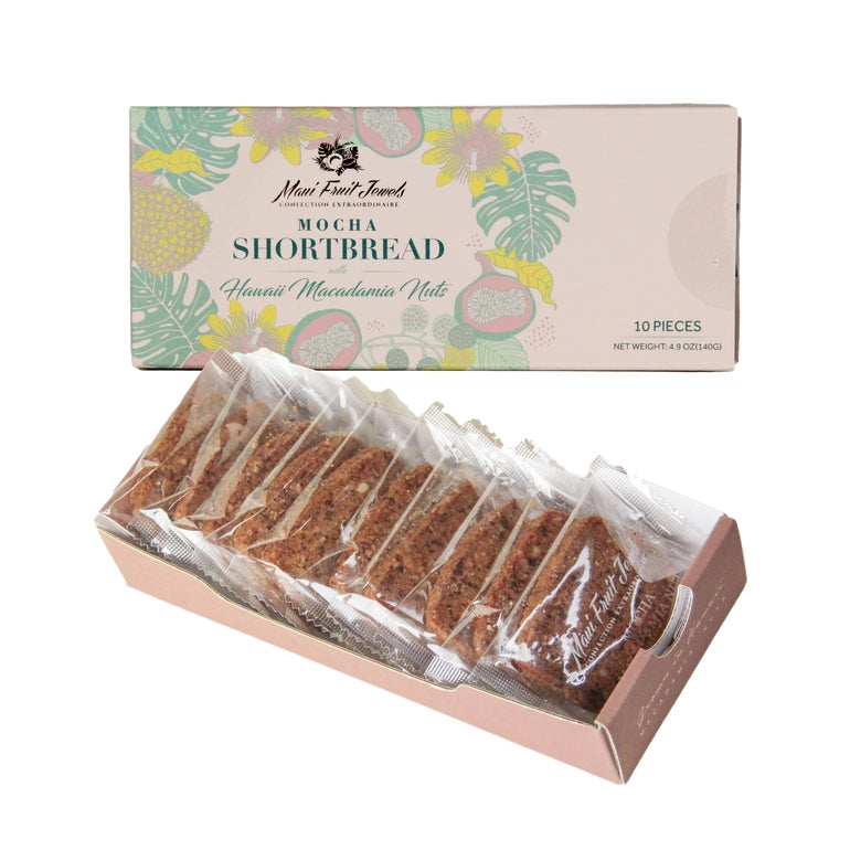 Mocha Macadamia Shortbread