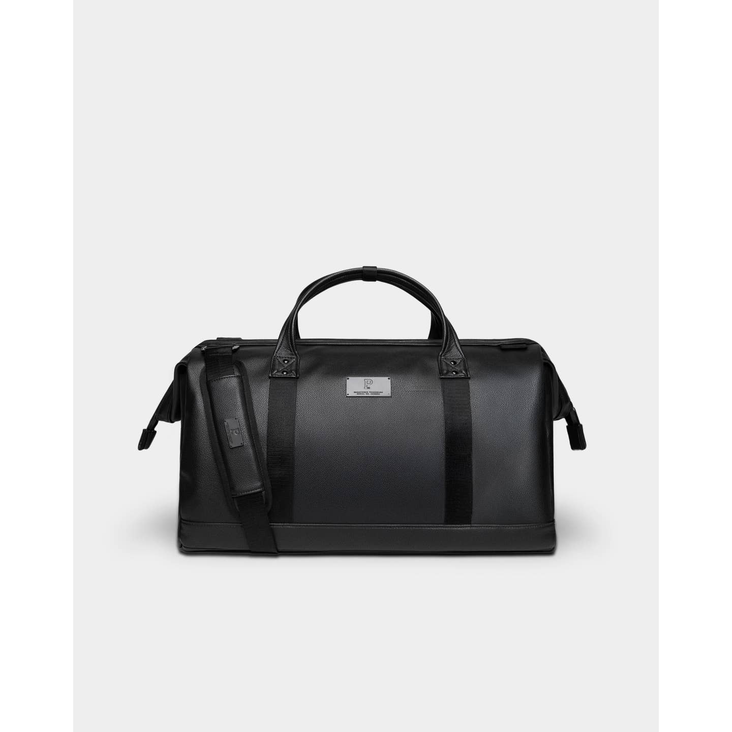 Cascade Duffle Bag - Black Leatherlite