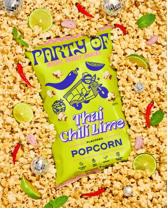 Gluten Free Thai Chili Lime Spicy Popcorn, 3 oz
