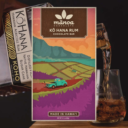 Ko Hana Rum Chocolate Bar