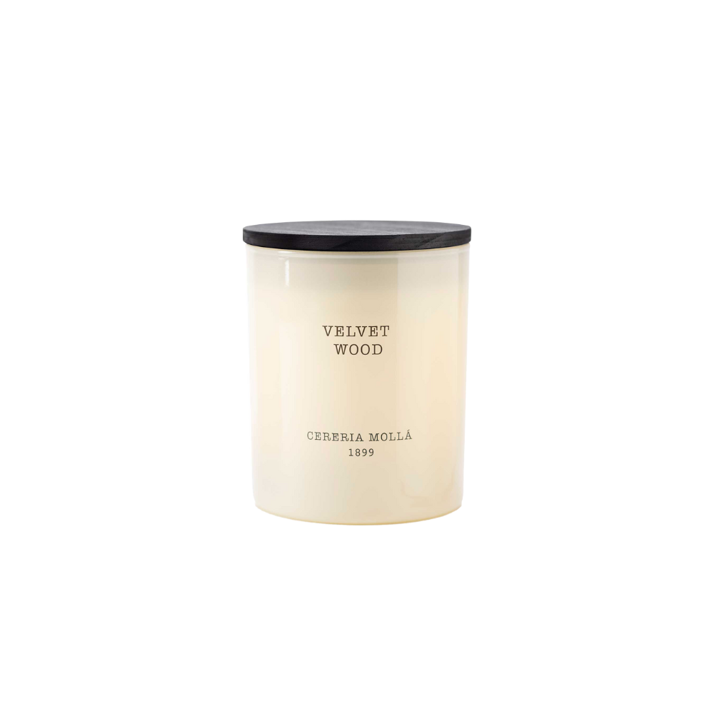 Velvet Wood Candle