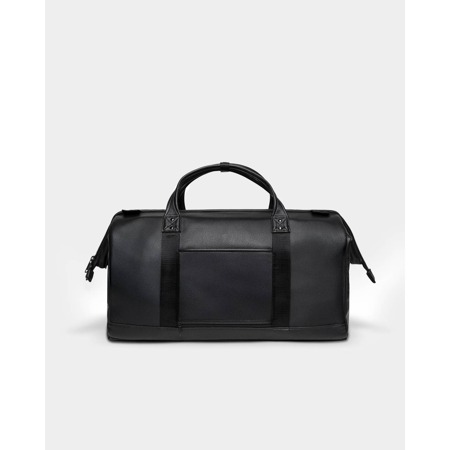 Cascade Duffle Bag - Black Leatherlite