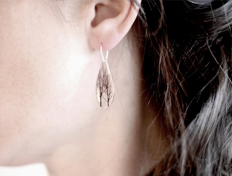 Drip Forest Earrings