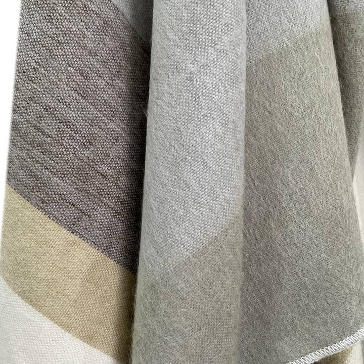 Alpaca Throw, Salt Flat