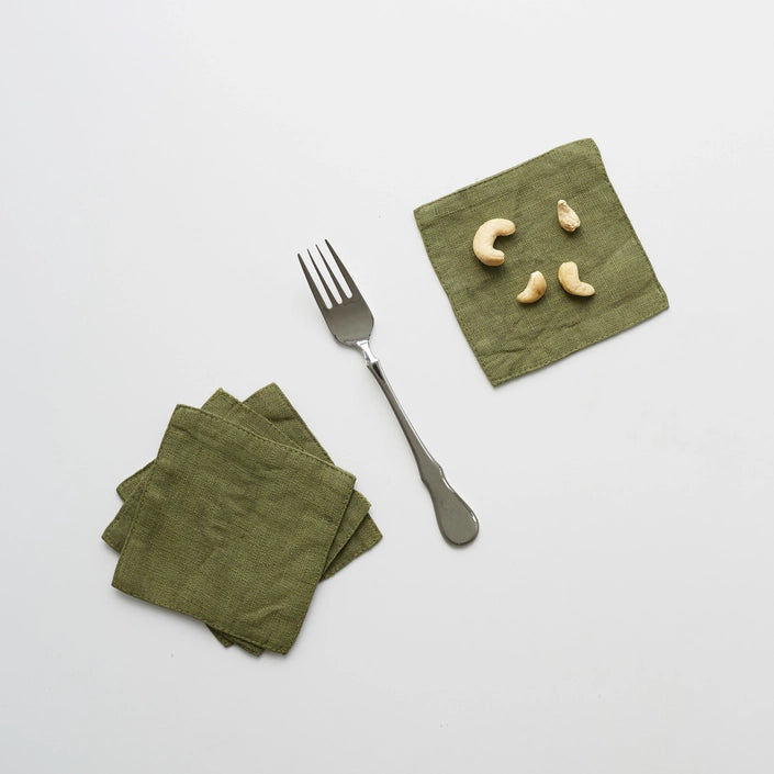 Linen Coasters set/4