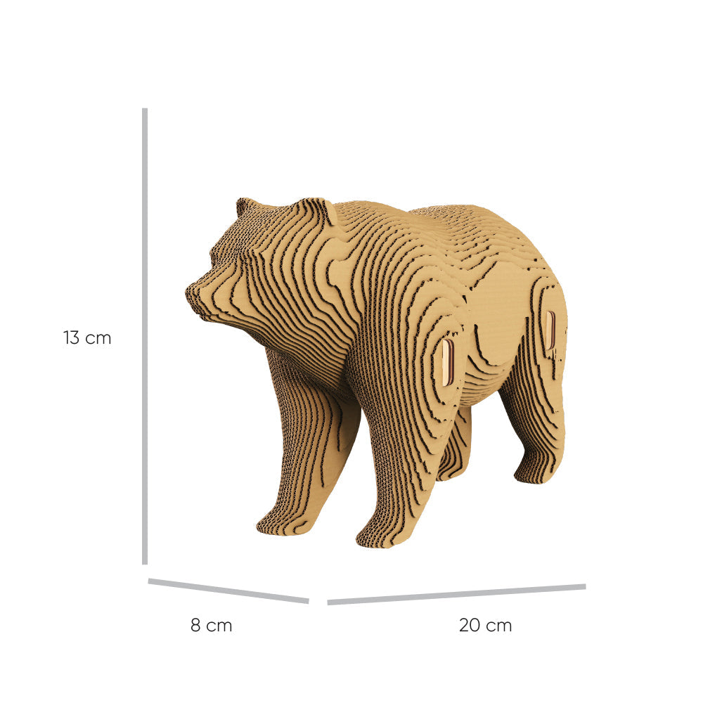 3D Puzzle, Grizzly Bear