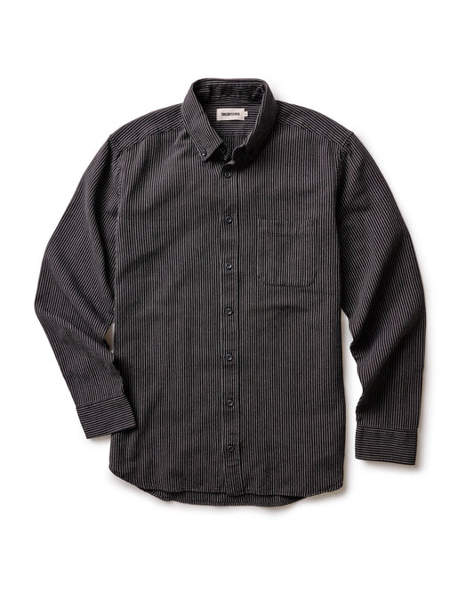 The Jack Shirt, Roped Black Indigo