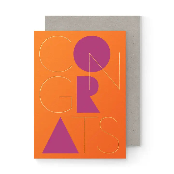 Congrats - Orange Card