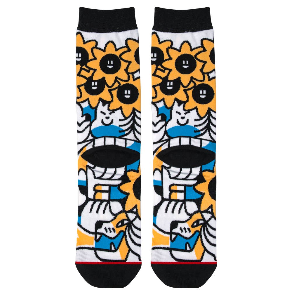 Sunflower Power Socks
