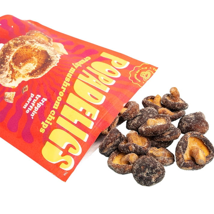 Crunchy Mushroom Chips, Truffle Parm