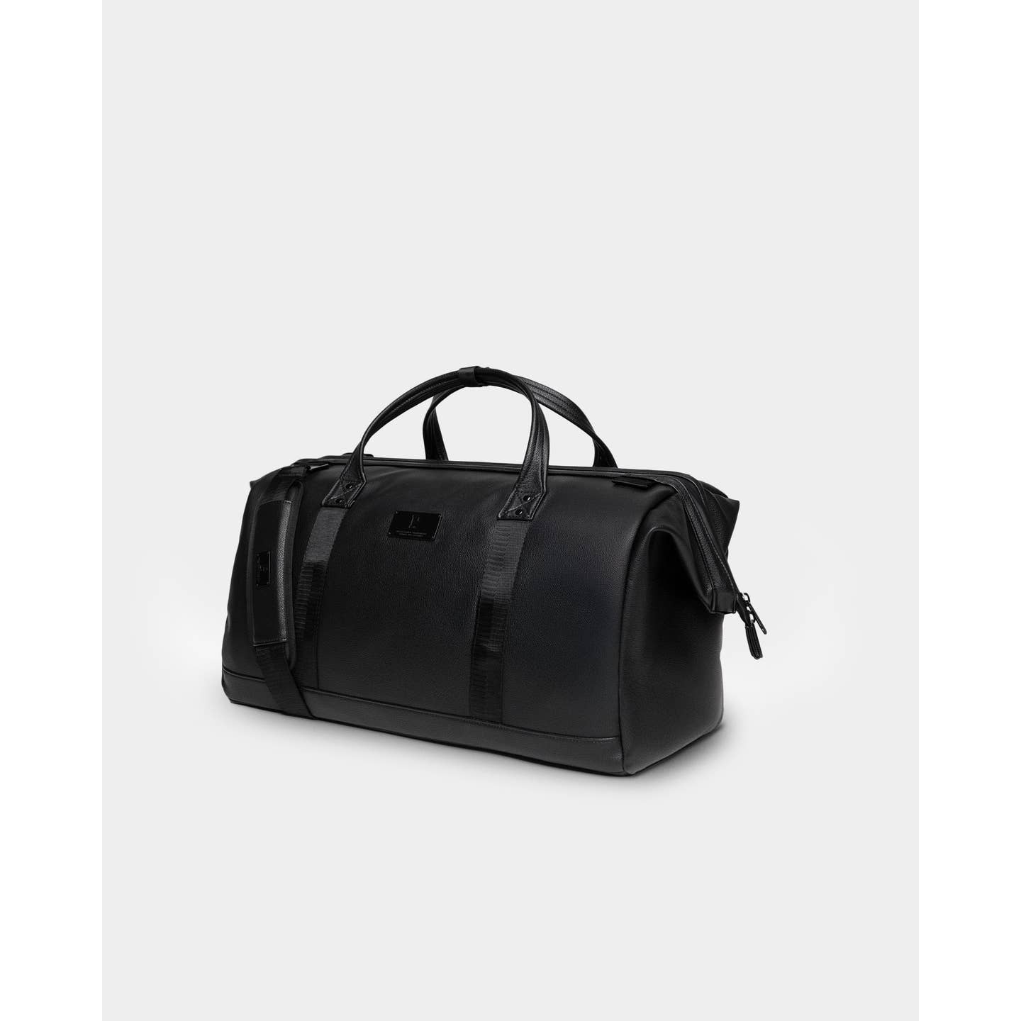 Cascade Duffle Bag - Black Leatherlite