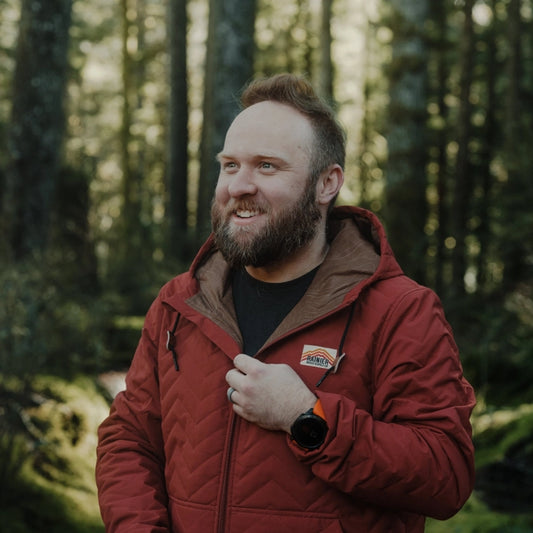 Ridgeline Puffer - Red