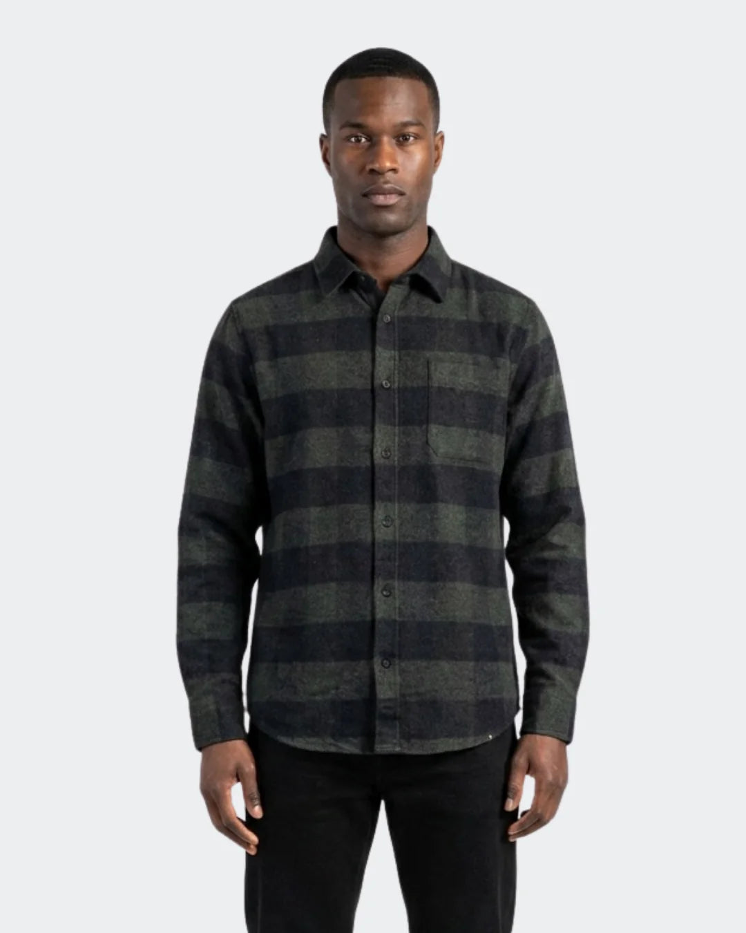 Heritage Plaid Flannel  Gr/Blk