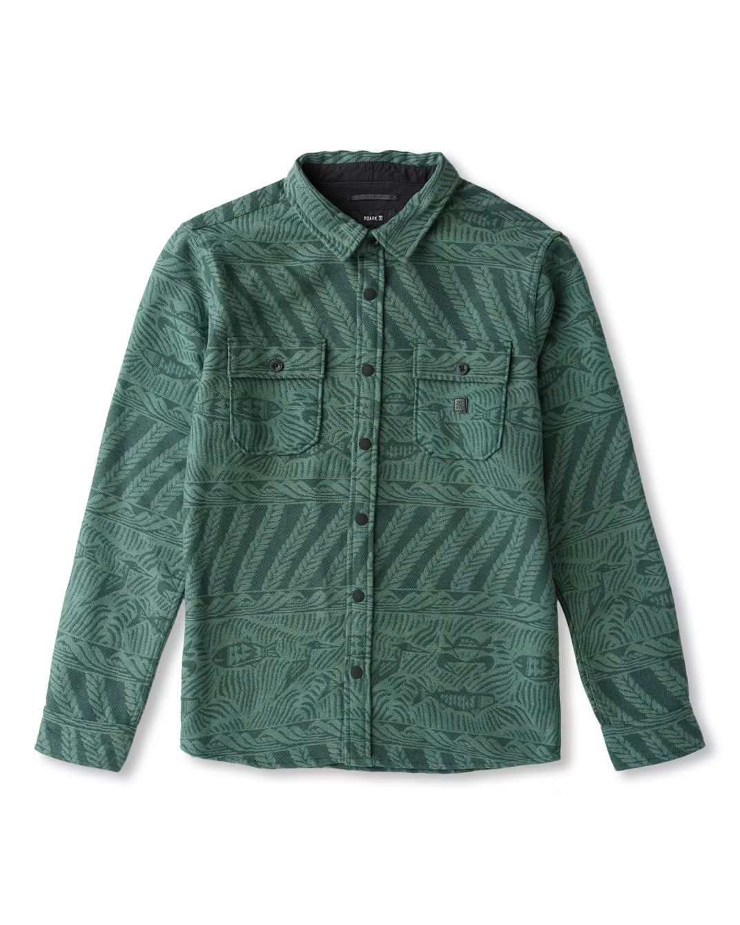 Nordsman Jacquard Flannel, Dark Forest